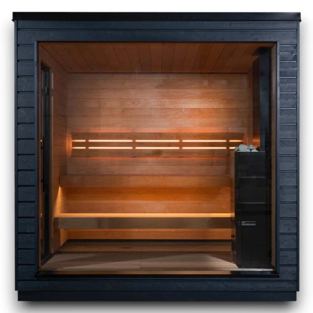 Saunum Classic Ready Made Nordic Outdoor Sauna (4 Seater) in