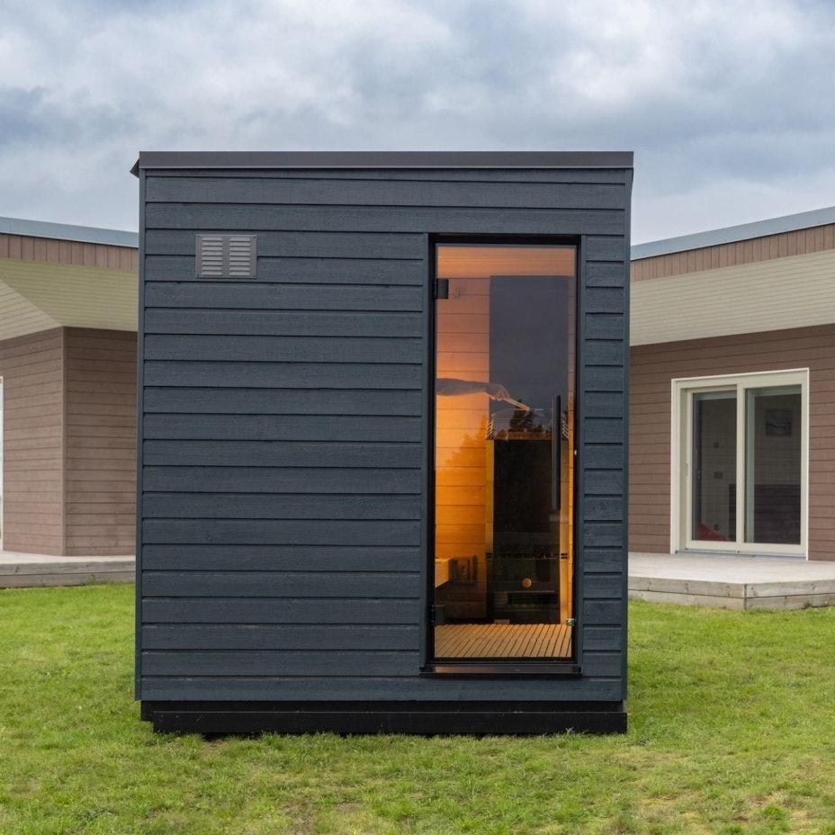 Saunum Classic Ready Made Nordic Outdoor Sauna (4 Seater) in