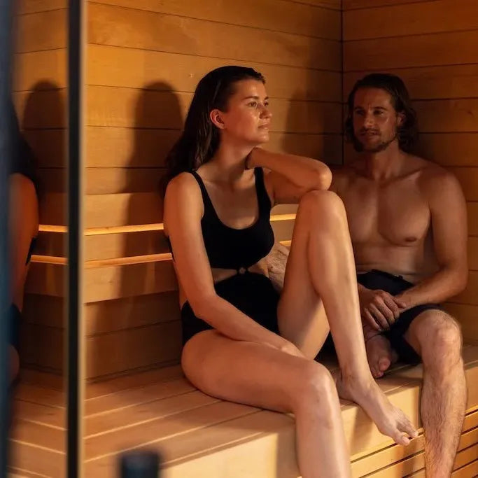 Saunum Classic Ready Made Nordic Outdoor Sauna (4 Seater) in