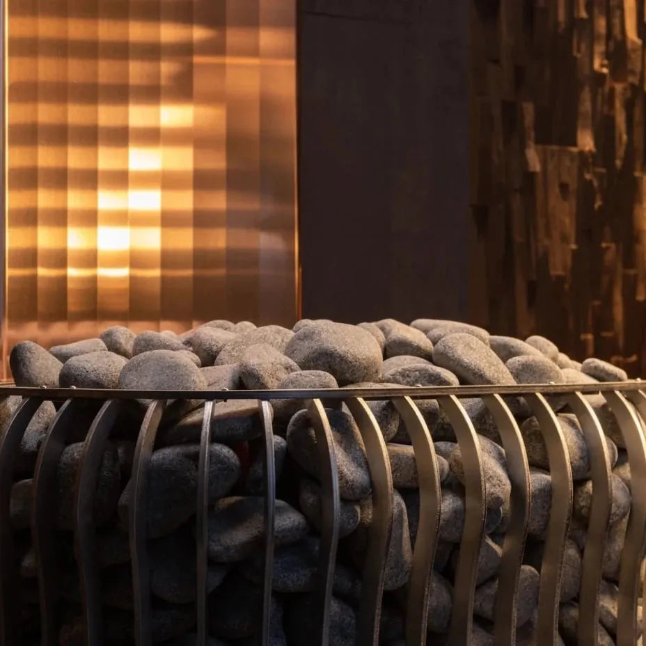 Saunum Luxury Sauna Heater with Contactor Box in Anthracite