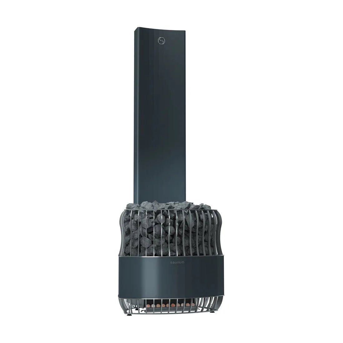 Saunum Luxury Sauna Heater with Contactor Box in Anthracite