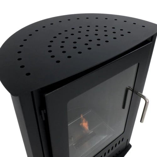 ScandiFlames Carson Freestanding Bioethanol Fireplace in 61.5H x 48W x 30D cm