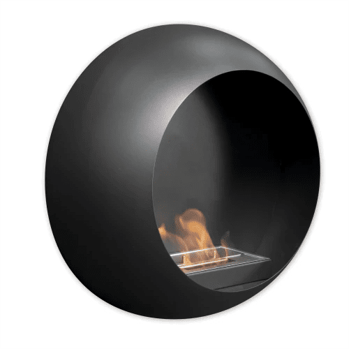 ScandiFlames Colorado Bioethanol Wall - Mounted Fireplace in 23H x 60W x 60D cm