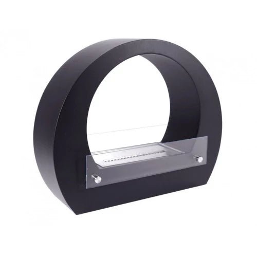 ScandiFlames Dallas Bioethanol Freestanding Fireplace in 52H x 64W x 23D cm