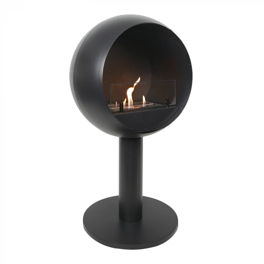 ScandiFlames Edmonton Bioethanol Freestanding Fireplace in 86.5H x 50.2W x 40D cm
