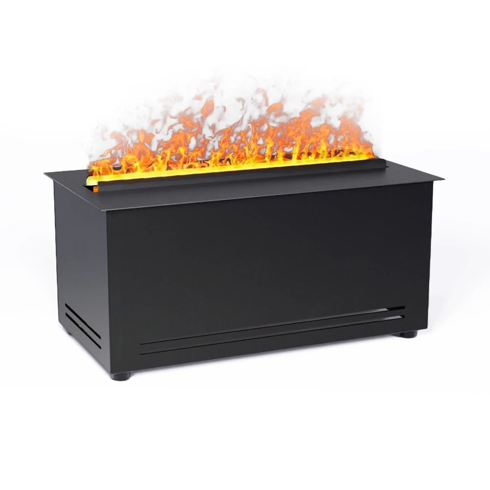 Scandiflames Electric Aquafire Opti Myst LED Fireplace Insert Base with 40 Logs in 30.4H x 39.4W x 22D cm