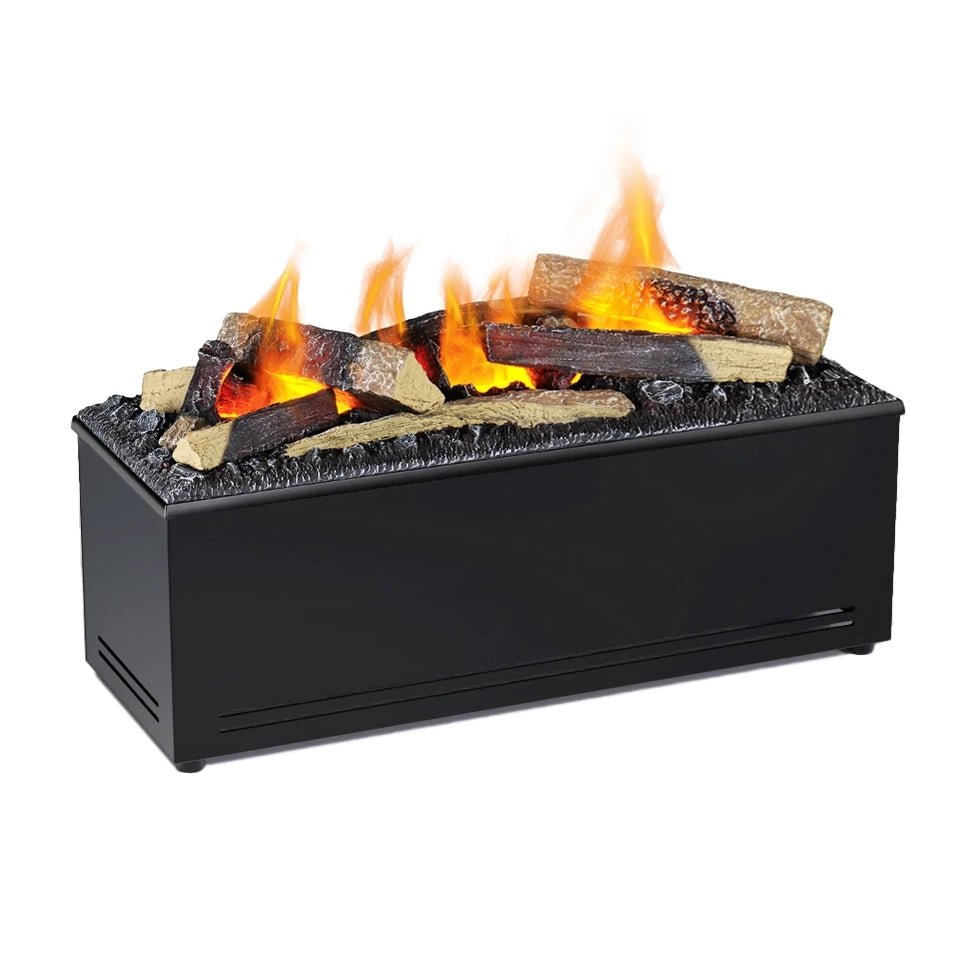 Scandiflames Electric Aquafire Opti Myst LED Fireplace Insert Base with 40 Logs in 31.5H x 55.4W x 20.9D cm