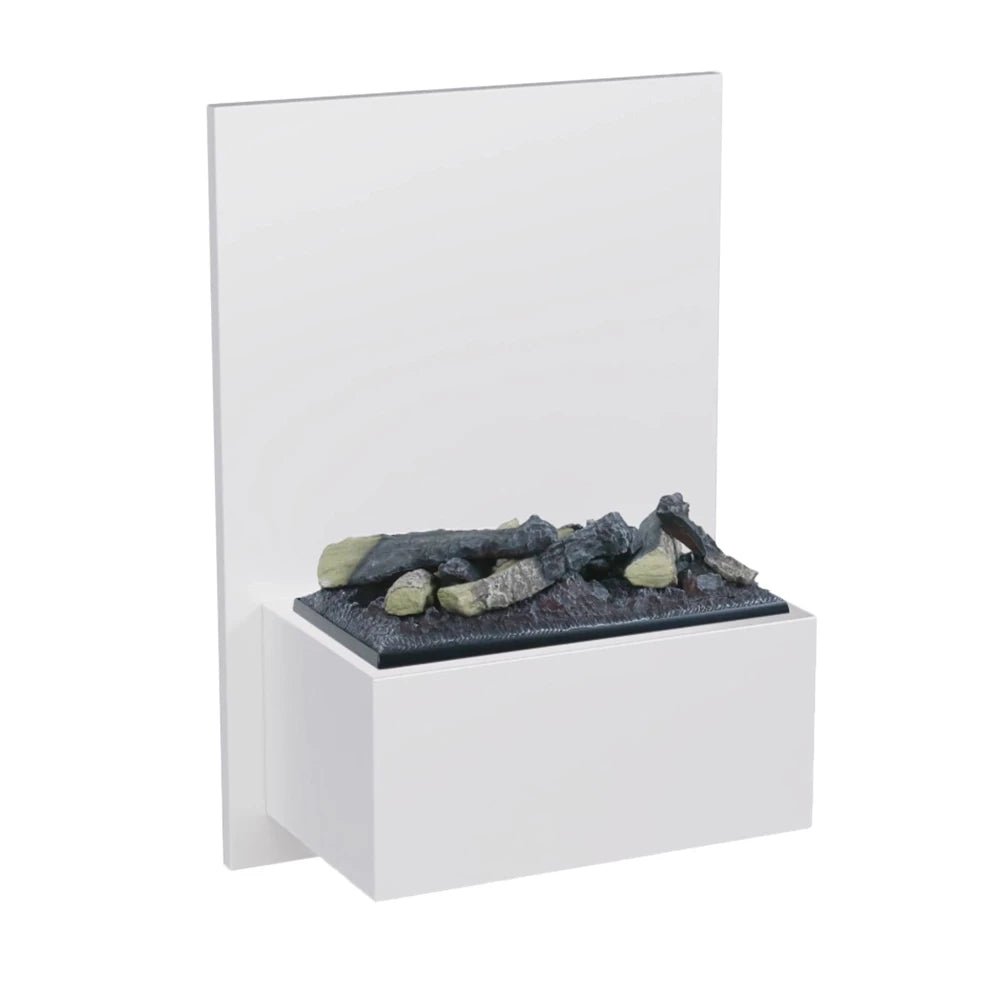 Scandiflames Electric Brekke Wall Mounted Water Vapour Fireplace in 70H x 50L x 27W cm