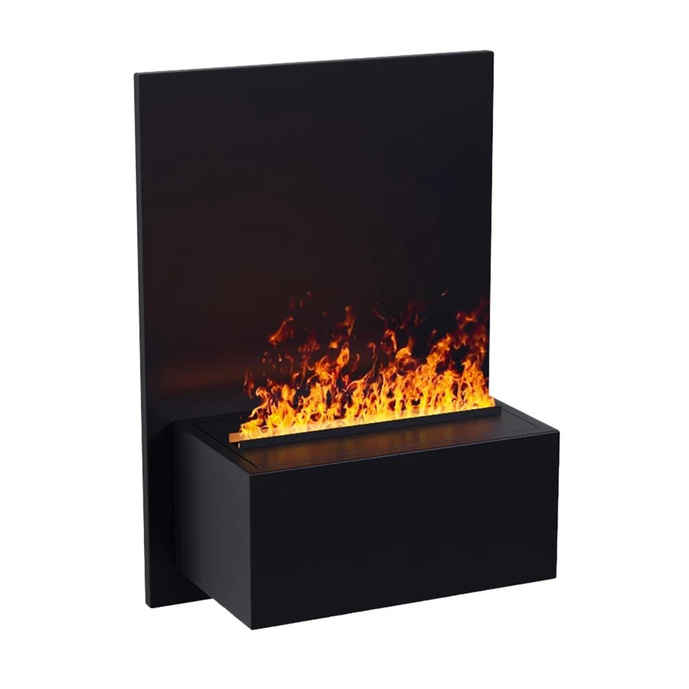Scandiflames Electric Brekke Wall Mounted Water Vapour Fireplace in 70H x 50L x 27W cm