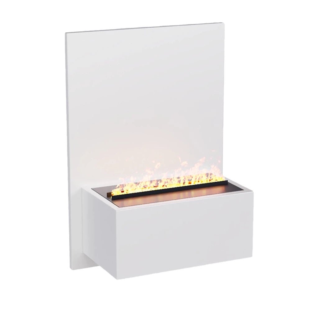 Scandiflames Electric Brekke Wall Mounted Water Vapour Fireplace in 70H x 50L x 27W cm