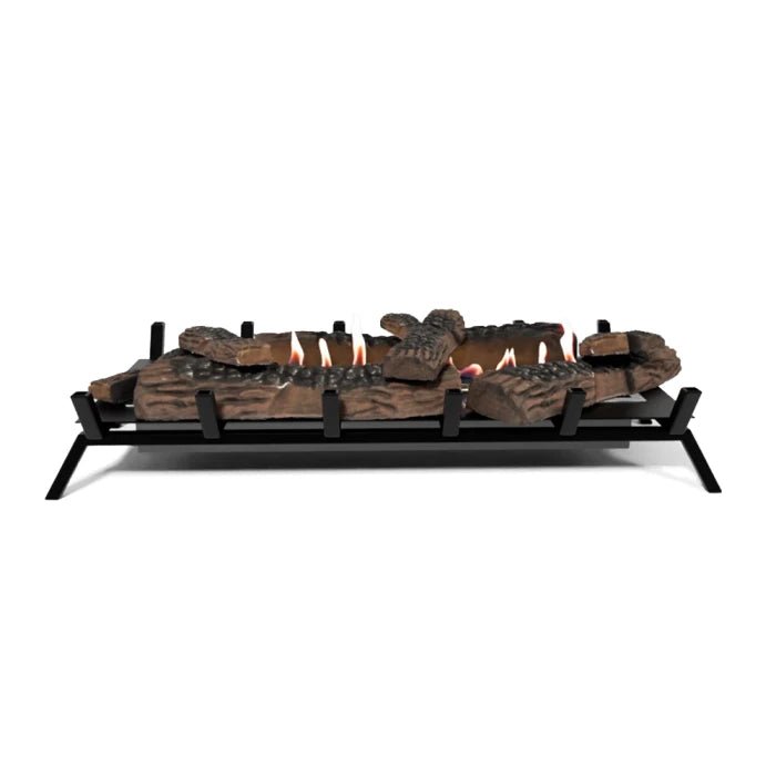 ScandiFlames Grate Freestanding Insert in 13.9H x 76W x 35D cm