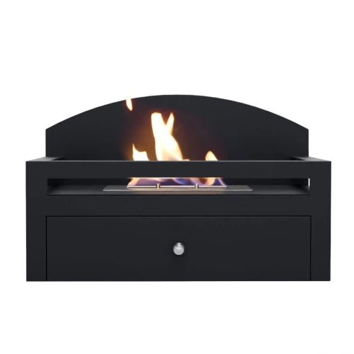 ScandiFlames Kingston Freestanding Insert in 29H x 46W x 32D cm