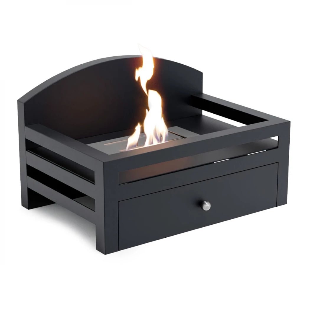 ScandiFlames Kingston Freestanding Insert in 29H x 46W x 32D cm