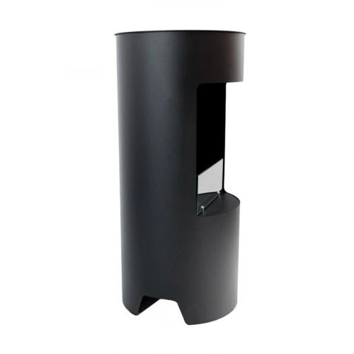 ScandiFlames Montgomery Bioethanol Freestanding Fireplace in 95H x 45W x 45D cm
