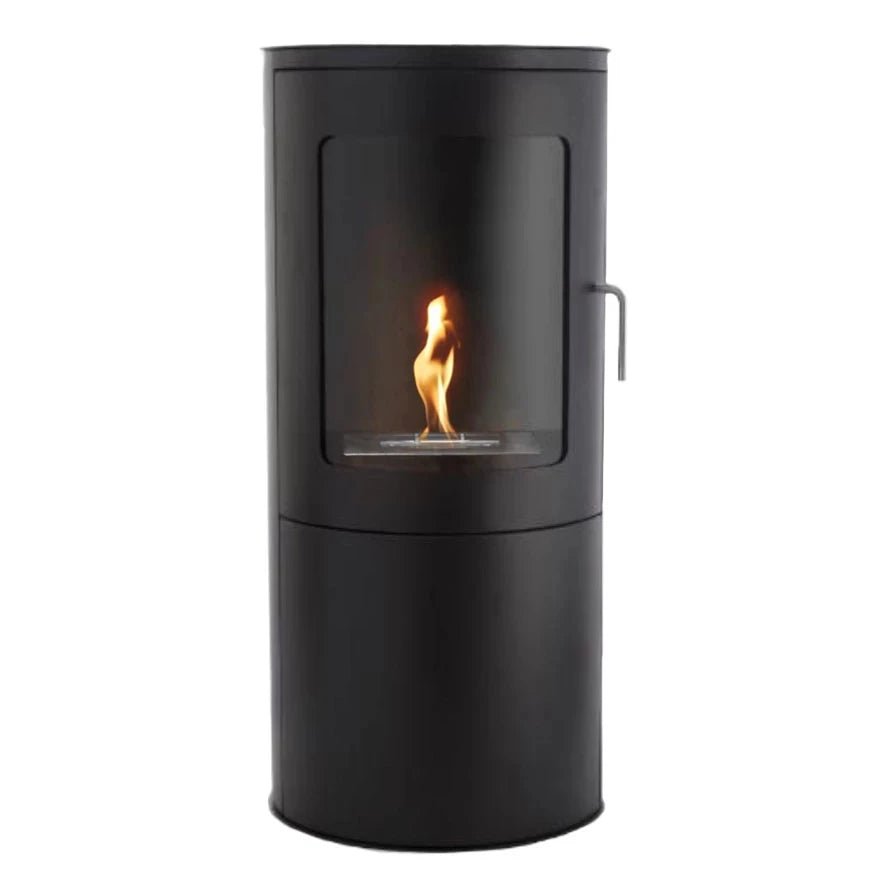 ScandiFlames Richmond Freestanding Bioethanol Fireplace in 96H x 44W x 30D cm