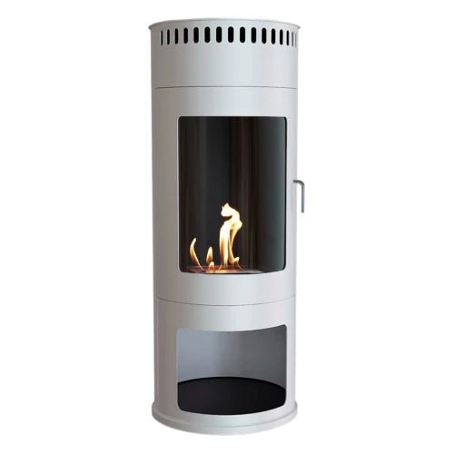 ScandiFlames Washington Freestanding Bioethanol Fireplace in Black