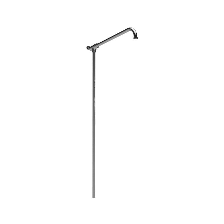 Hurlingham Shower Arm With Riser Rail - Ice Cold Spice | Chrome H1018 x W488