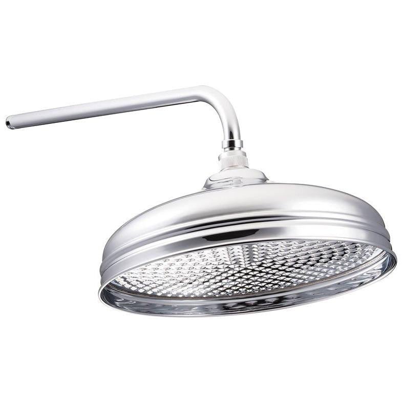 Hurlingham Shower Rose - Ice Cold Spice | 12" Chrome