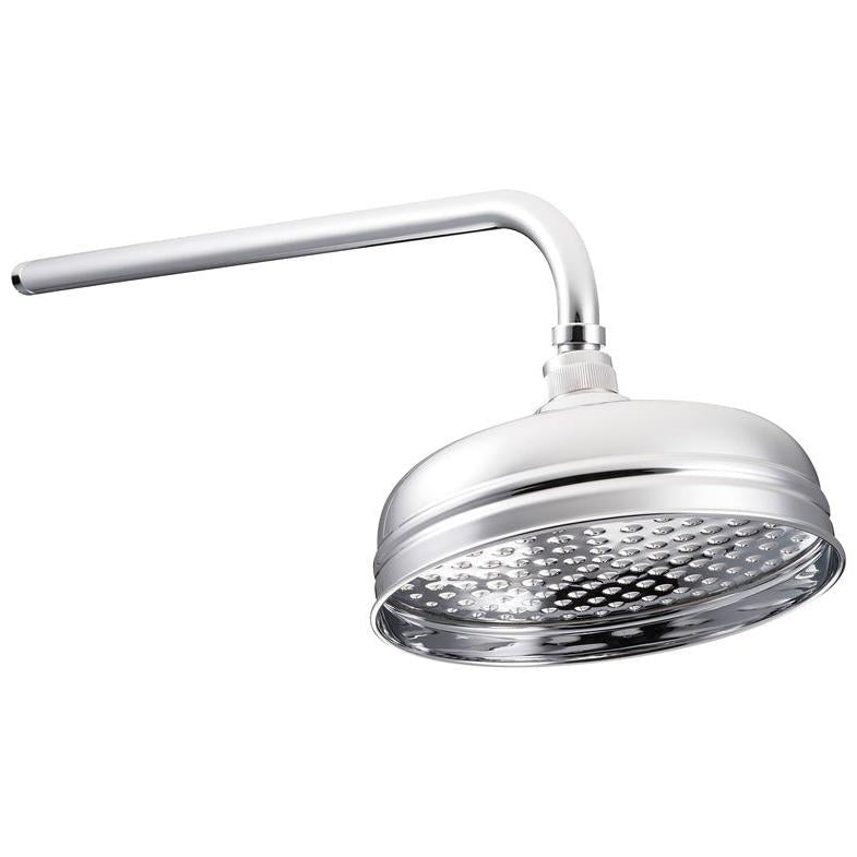 Hurlingham Shower Rose - Ice Cold Spice | 8" Chrome