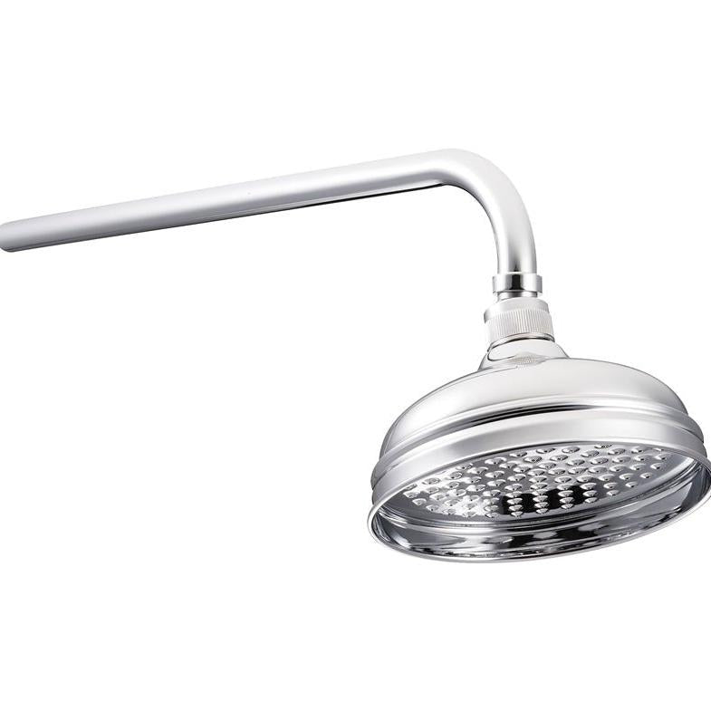 Hurlingham Shower Rose - Ice Cold Spice | 6" Chrome