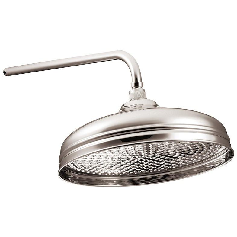 Hurlingham Shower Rose - Ice Cold Spice | 12" Nickel