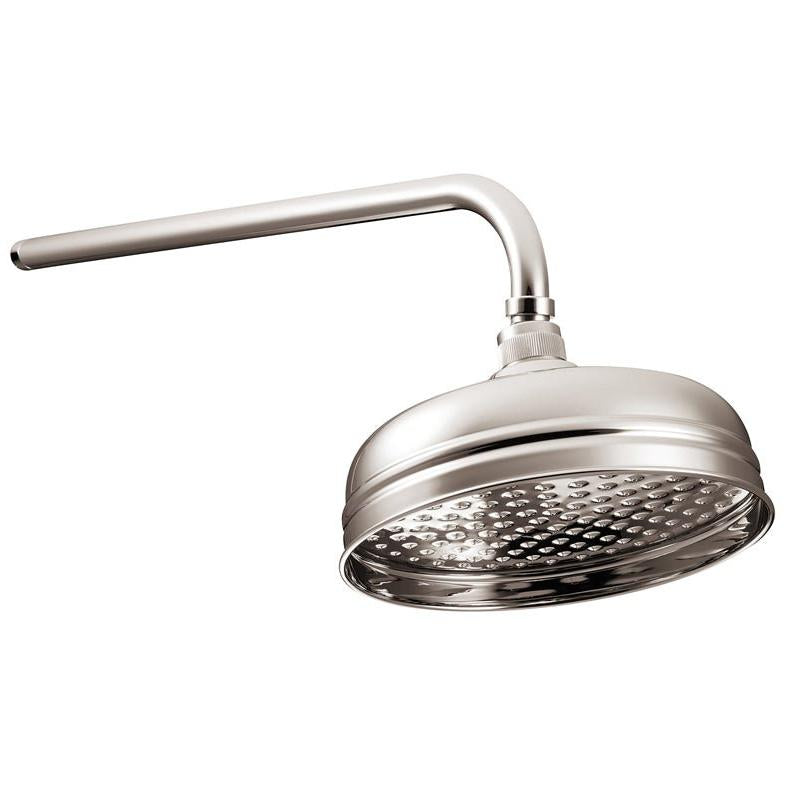 Hurlingham Shower Rose - Ice Cold Spice | 8" Nickel