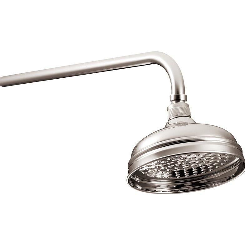 Hurlingham Shower Rose - Ice Cold Spice | 6" Nickel