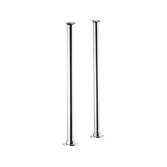 Hurlingham Stand Pipes - Ice Cold Spice | Chrome H652 mm