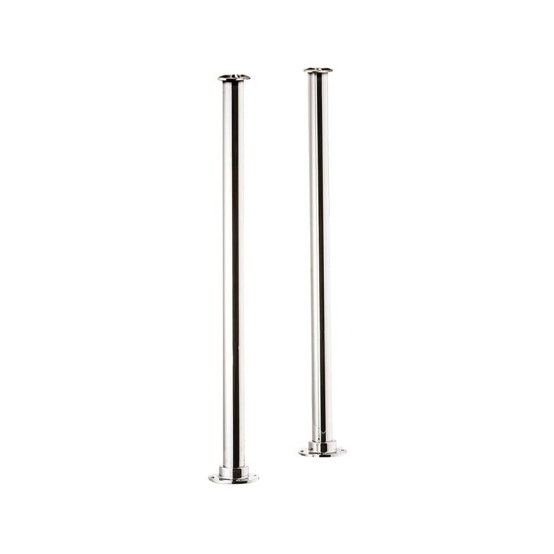 Hurlingham Stand Pipes - Ice Cold Spice | Nickel H652 mm