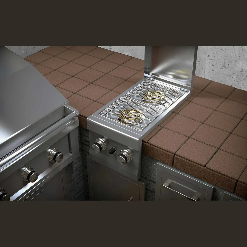 Sunstone Outdoor Kitchens Double Built In Side Burner