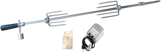Sunstone Outdoor Kitchens 304 SS Rotisserie Kit for 4 Burner Gas Grill in