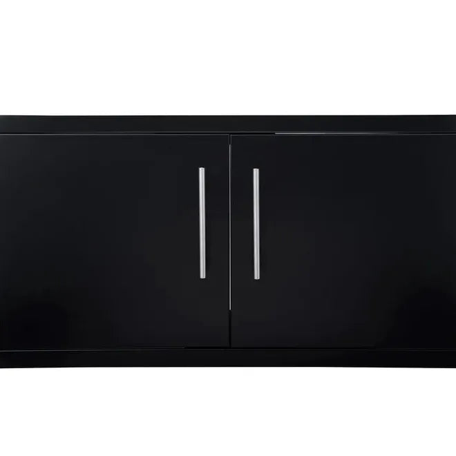 Sunstone Outdoor Kitchens - Black Double Door in Small