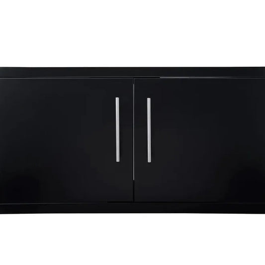 Sunstone Outdoor Kitchens - Black Double Door in Small