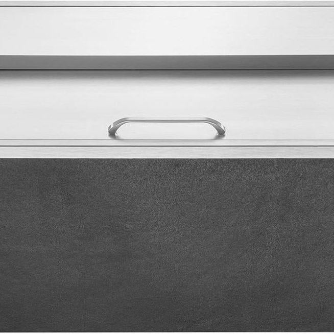 Sunstone Outdoor Kitchens Drop - In Ice Chest in Light Brushed Stainless Steel