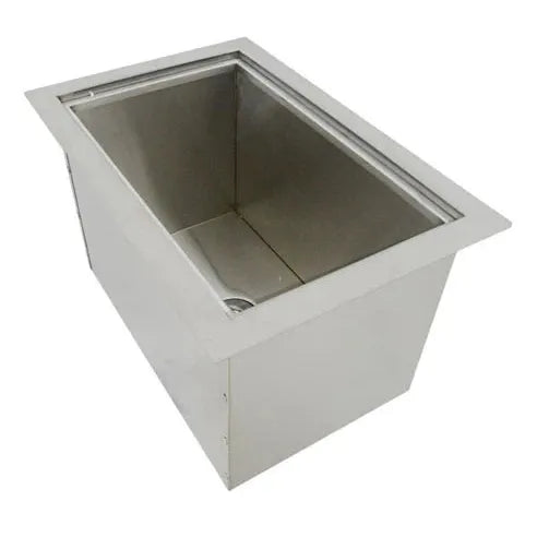 Sunstone Outdoor Kitchens Ice Chest in Light Brushed Stainless Steel