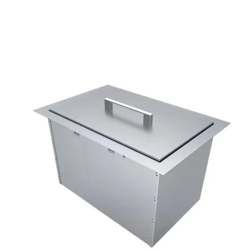 Sunstone Outdoor Kitchens Ice Chest in Light Brushed Stainless Steel