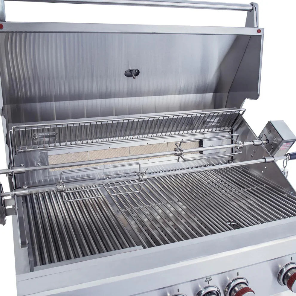 Sunstone Outdoor Kitchens Ruby Series Built In 5 Burner Gas Grill with Infrared Technology