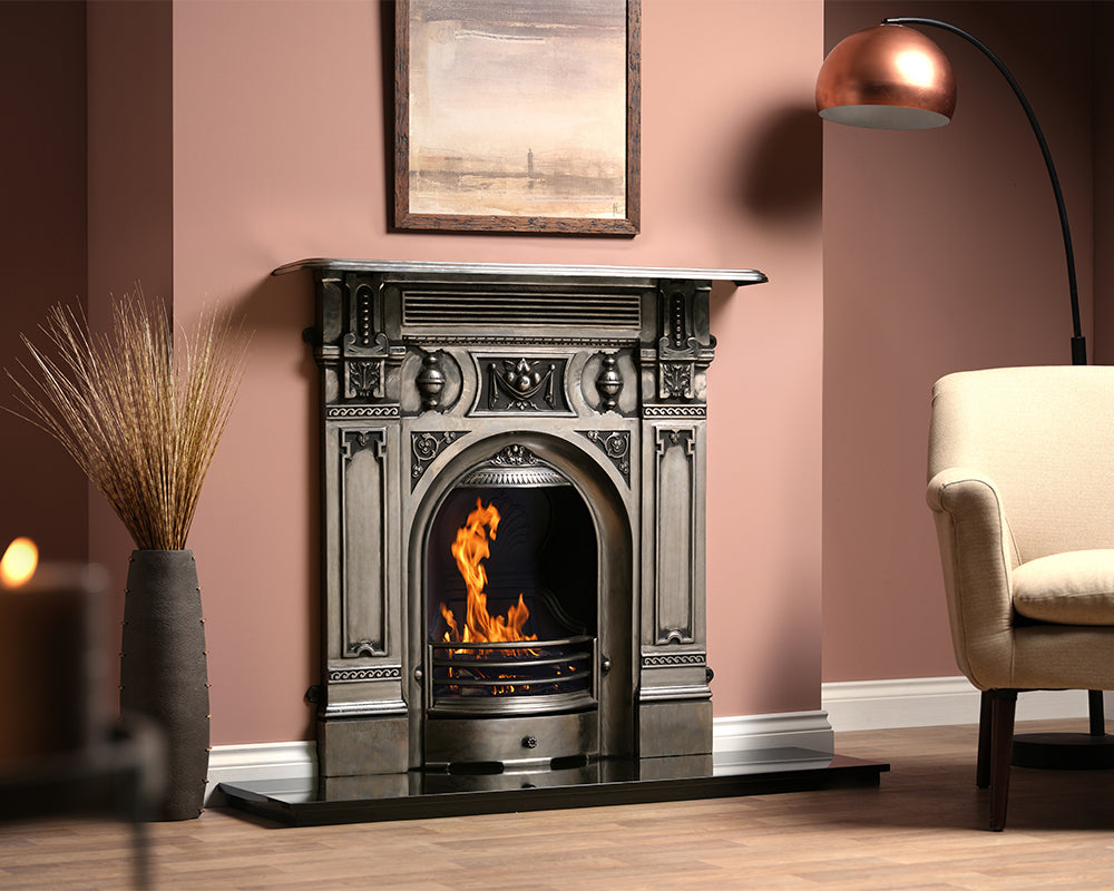Carron Victorian Cast Iron Combination Fireplace