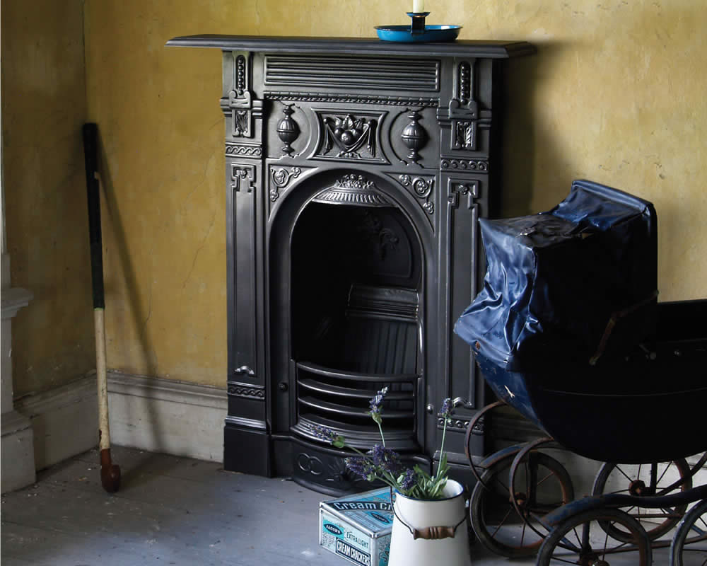 Carron Victorian Cast Iron Combination Fireplace