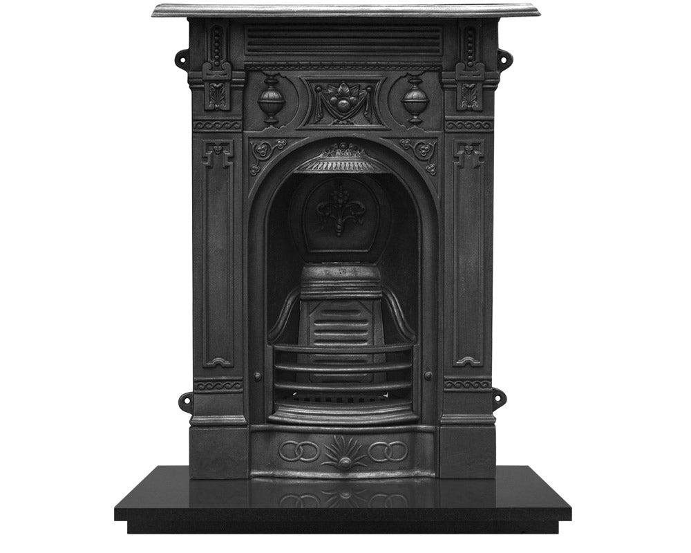 Carron Victorian Cast Iron Combination Fireplace