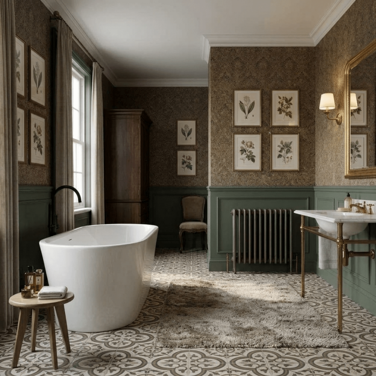 Vincent Alexander Aydon Freestanding Bathtub in Gloss White