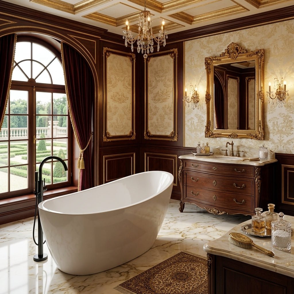 Vincent Alexander Hastings Oval Freestanding Slipper Bathtub in Gloss White