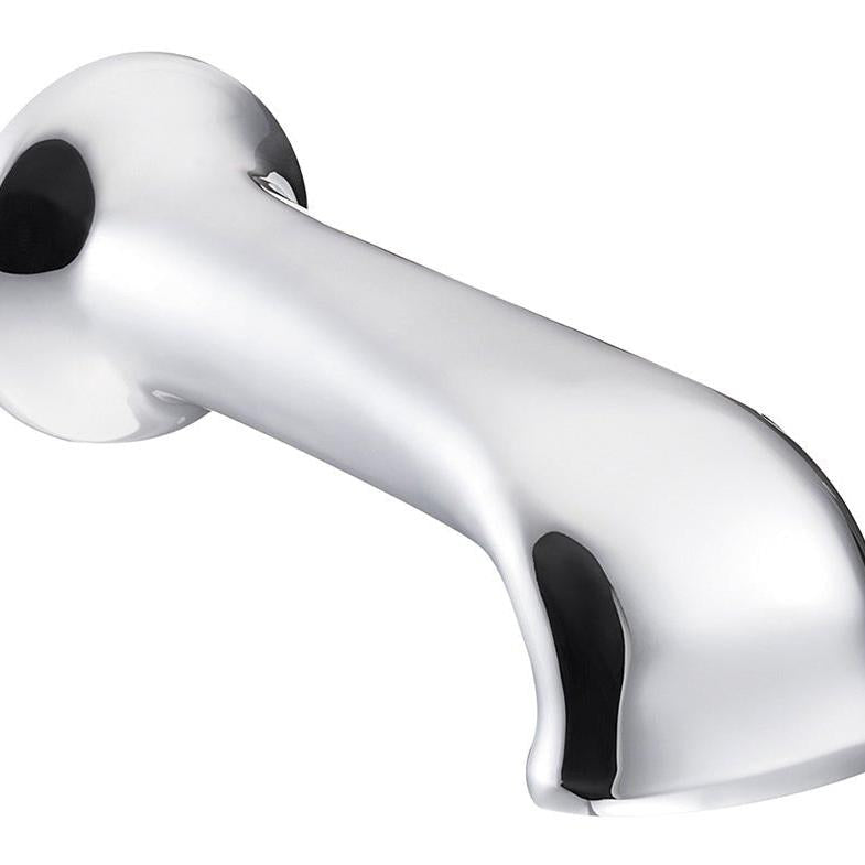 Hurlingham Wall Mounted Bath Spout Taps - Ice Cold Spice | Chrome H65 x W65 x D177