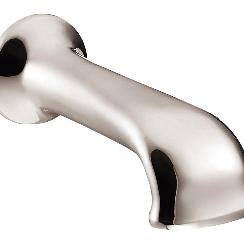 Hurlingham Wall Mounted Bath Spout Taps - Ice Cold Spice | Nickel H65 x W65 x D177