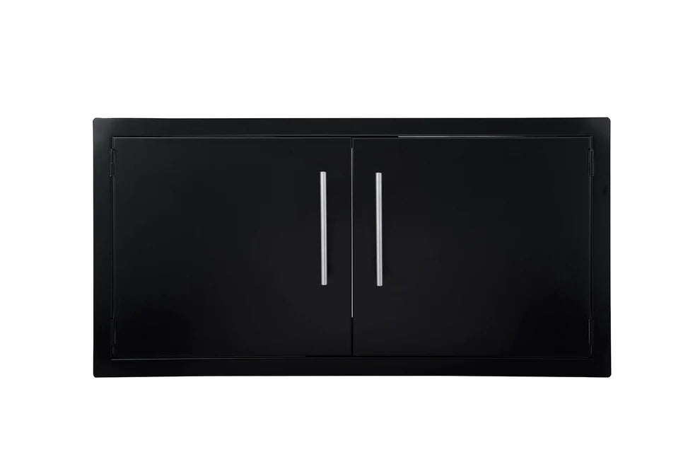 Sunstone Outdoor Kitchens - Black Double Door